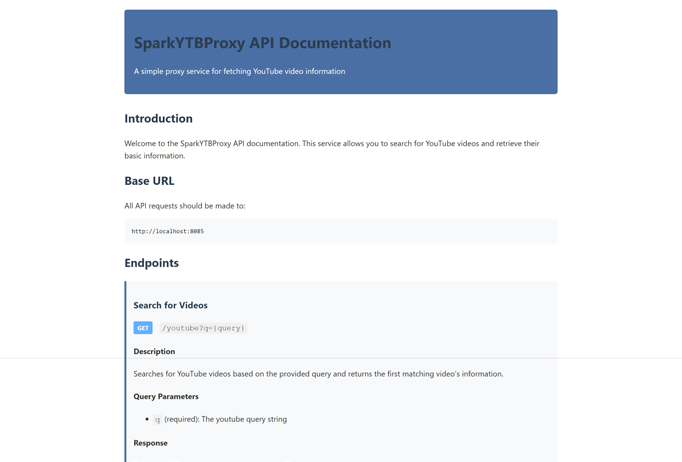 YouTube search scraper API